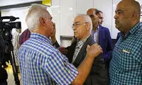 اعضای هیئت مدیره پرسپولیس در بیمارستان رسالت