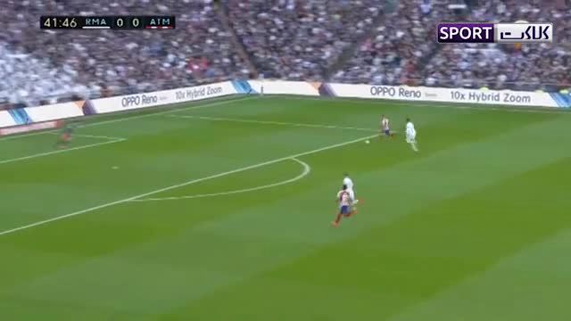 خلاصه بازی رئال مادرید ۱ - اتلتیکومادرید ۰