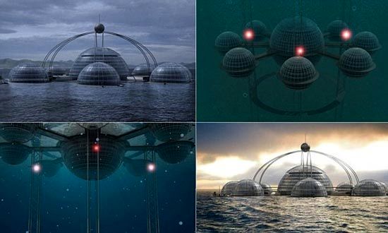 طراحی شهری در زیر آب! +عکس