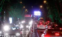 عکس: زیبایی های تهران در شب