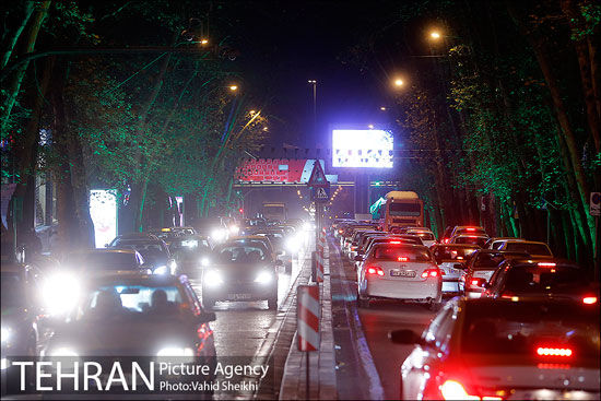 عکس: زیبایی های تهران در شب