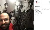 سلفی بازیگر «در حاشیه» با اسپیلبرگ