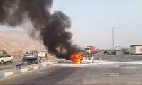 ۶ عضو خانواده در تصادف با مزدا در آتش سوختند