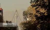 آسمان تهران غبارآلود می‌شود