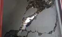 تصاویری از رانش زمین در سمنان