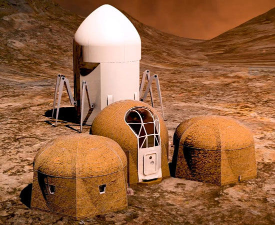 ۵ برنده مسابقه طراحی خانه‌های مریخی