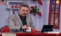 حمله مجری تلویزیون به خیابانی در برنامه زنده
