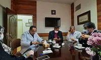 بازدید دو نماینده تهران از قرنطینه بیمارستان