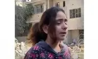 حمایت فرشته حسینی از مردم فلسطین