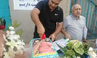 تولد آتیلا در مدرسه فوتبال حجازی +عکس