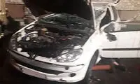 مرگ دلخراش راننده پژو ۲۰۶ در بزرگراه یادگار امام