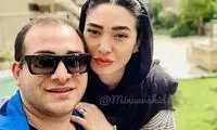 بازیگر «بانوی عمارت» در کنار برادرش