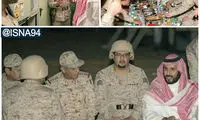 عکس: افطار پسر ملک سلمان با نظامیان