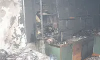 حریق در بریانک؛ نجات 5نفر از ساختمان مسکونی