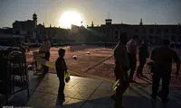 ضیافت افطاری در حرم مطهر امام رضا (ع)