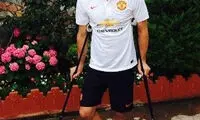 تصویری از مدافع پرسپولیس با لباس منچستر
