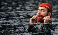 کلاه شنای مبتکرانه برای ریشو ها +عکس