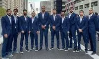 حضور تیم ملی بسکتبال در افتتاحیه المپیک