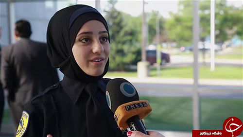 نخستین پلیس زن مسلمان در آمریکا