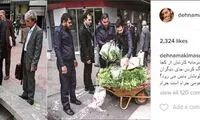 پُست ده‌ نمکی درباره برخورد با دست‌ فروش‌ ها
