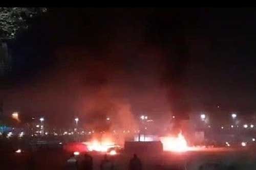 توضیح درباره حادثه آتش‌زدن چادر‌ها در زاینده‌رود