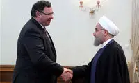 دیدار مدیرعامل شرکت «توتال» با روحانی