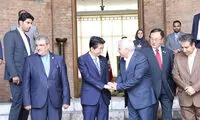 شینزو آبه به موزه ملی ایران رفت