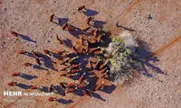 تصاویر هوایی از خشکسالی در استرالیا‎