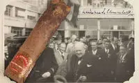 ته سیگار با ارزش وینستون چرچیل!