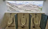 عکس: خوش منظره‌ترین توالت‌های جهان!