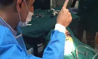جراحی فک با روش هیپنوتیزم +عکس