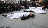 عکس: نمایش های خیابانی جشنواره فجر