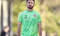 بانداژ مشکوک روی زانوی راست ستاره پرسپولیس!