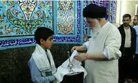 آیت‌ الله علم‌الهدی در آیین غبارروبی مساجد