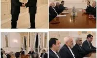 ظریف با الهام علی اف دیدار و گفتگو کرد