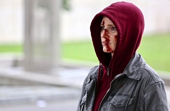 چهره زخمی و خون‌آلود بازیگر زن سرشناس در «ایو»