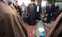 عکس: مراسم تشییع پیکر پدر همسر خاتمی