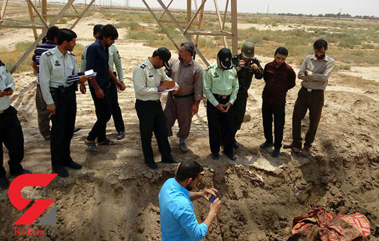 کشف گور خانوادگی در آبادان