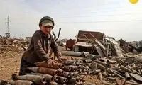 امرار معاش با موشک‌ها و خمپاره‌های عمل نکرده!