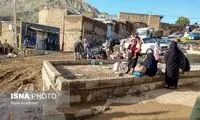 شهر معمولان یک‌روز پس از کاهش سیلاب