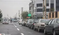 صف‌های طولانی خودرو‌ها در جایگاه‌های بنزین
