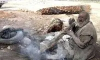 این مرد یک قرن حمام نرفته است! +عکس