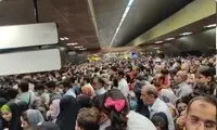 تصویری از متروی تهران که شاید تکرار نشود