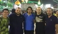مهدی رحمتی زائر امام حسین (ع) +عکس