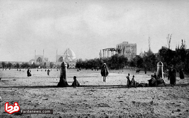 قدیمی‌ترین عکس از میدان نقش‌جهان