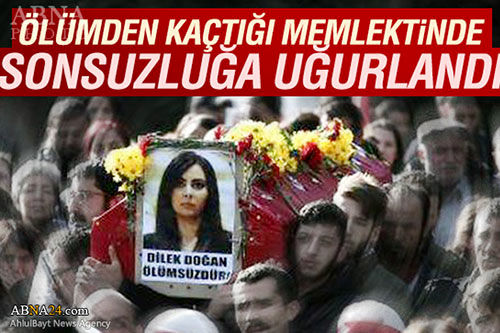 عکس: کشته شدن دختر جوان در ترکيه