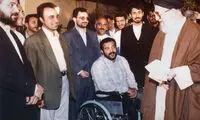 عکس قدیمی بازیگران در کنار رهبر انقلاب
