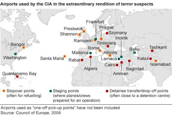 ماجرای مشارکت 24 کشور دنیا با CIA