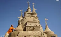جشنواره مجسمه‌سازی با شن و ماسه