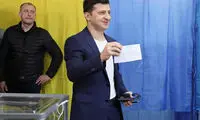 پیشتازی یک کمدین در انتخابات اوکراین